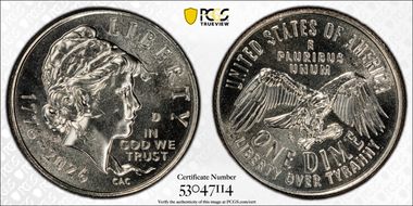 2026-D 10C Emerging Liberty MS67