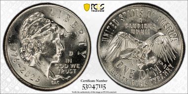 2026-D 10C Emerging Liberty MS67