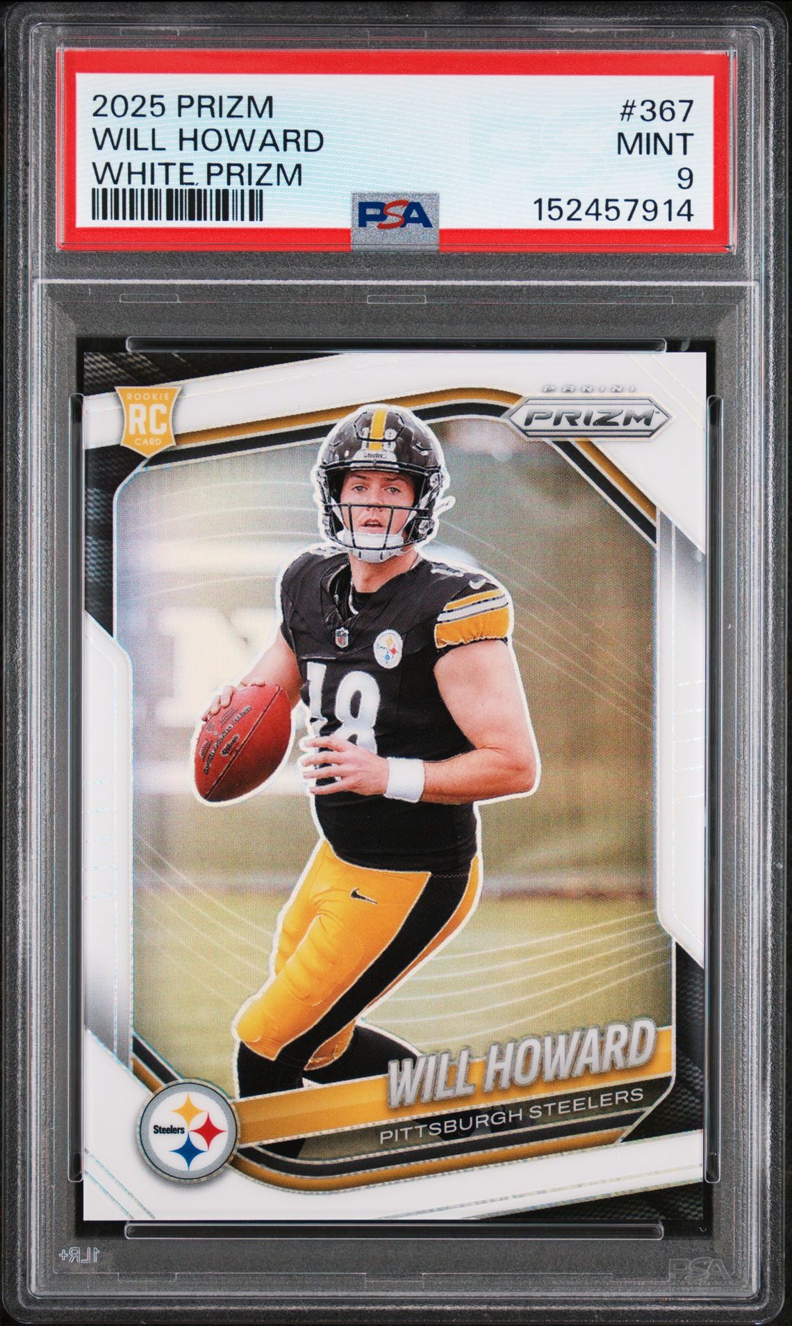 2025 Panini PANINI PRIZM Silver #367 Will Howard front