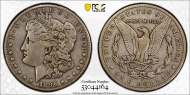 1896-S $1 VF20