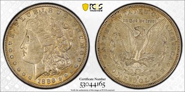 1886-S $1 XF40