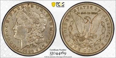 1896-O $1 XF45