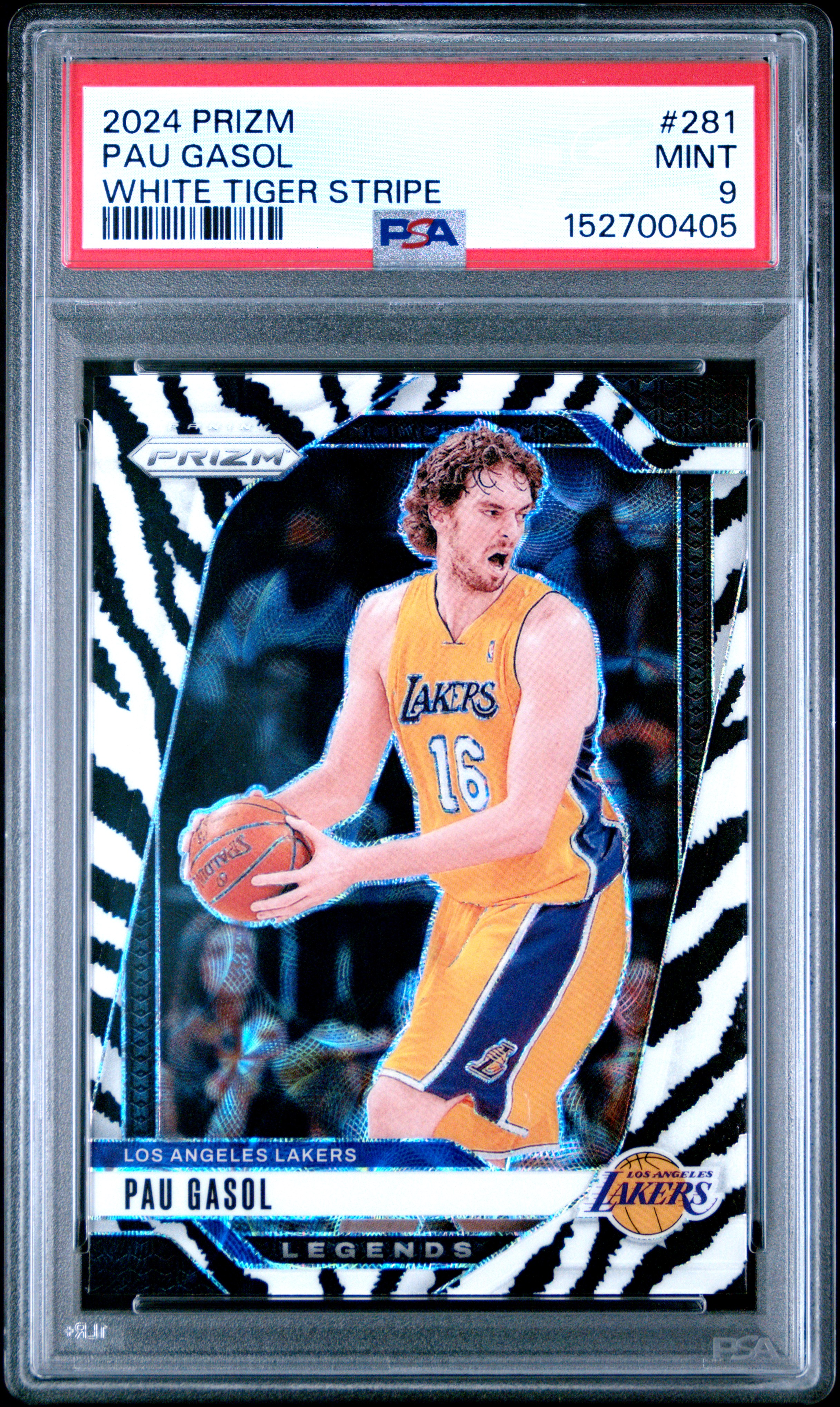 2024 #281 Pau Gasol PSA 9 Panini Prizm