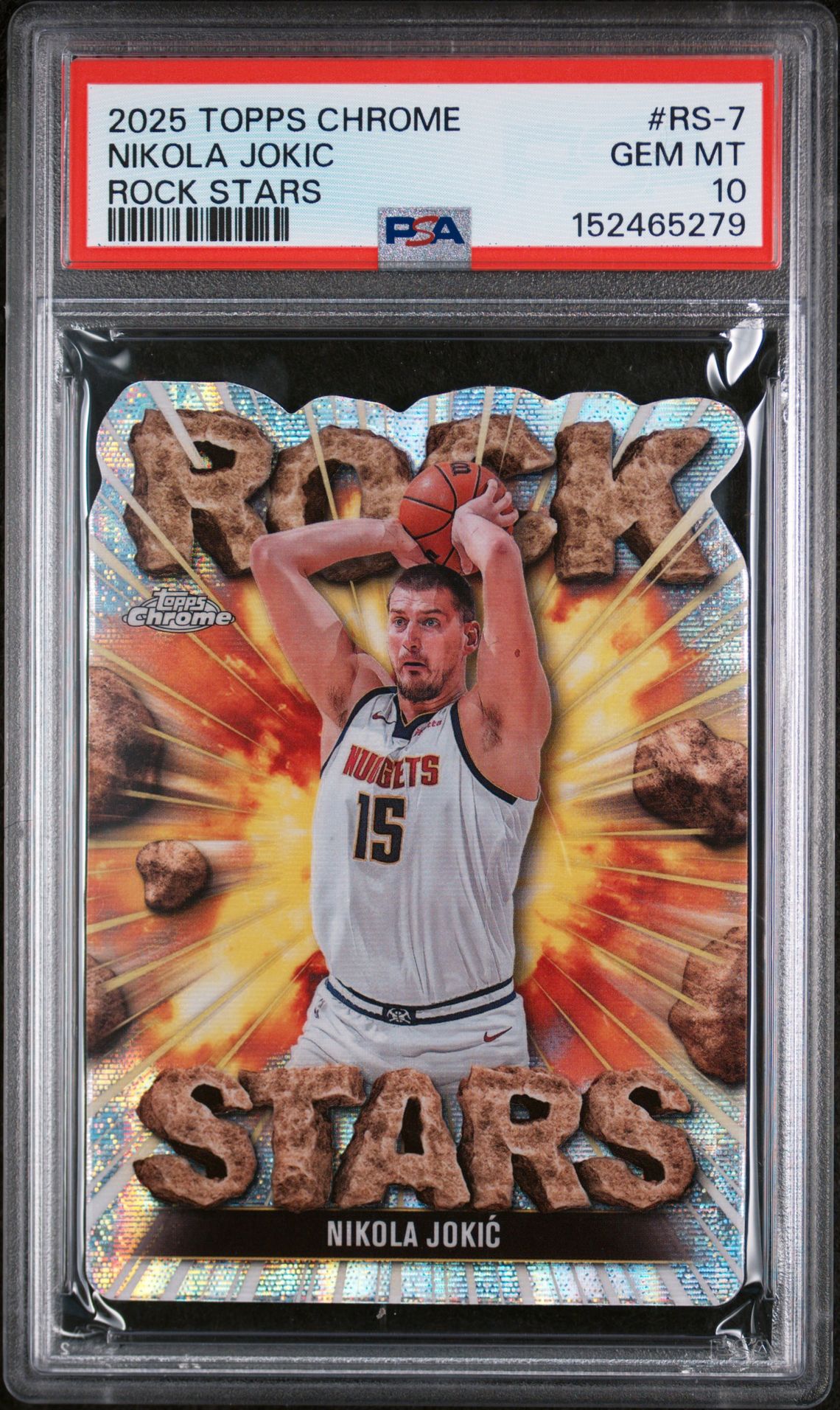 2025 Topps Topps Chrome #RS-7 Nikola Jokic front
