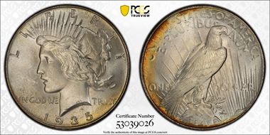 1935 $1 MS66+