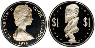 1976-FM $1 PR69DCAM