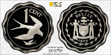 1975-FM 1C KM-46a Silver PR70DCAM