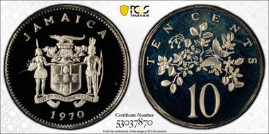 1970 10C PR69DCAM