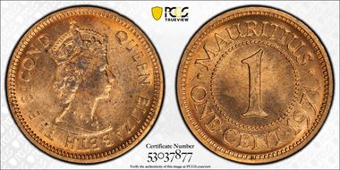 1971 1C KM-31 MS63RD