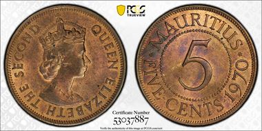 1970 5C MS63RB