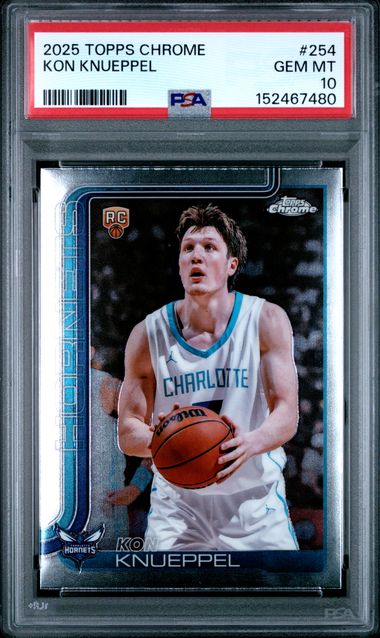 2025 Topps TOPPS CHROME #254 Kon Knueppel front