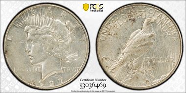 1927-S $1 XF45