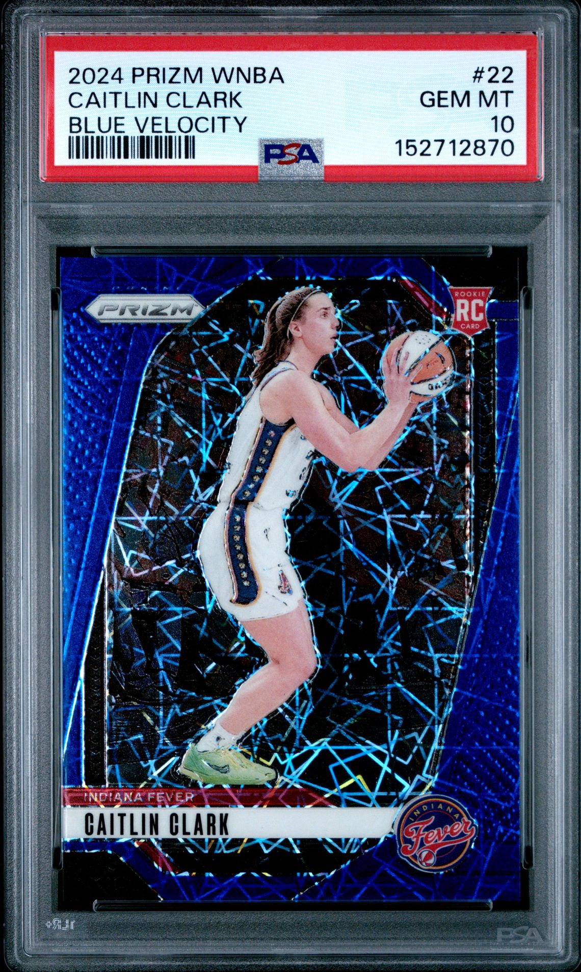 2024 Panini PANINI PRIZM WNBA SILVER PRIZM #22 Caitlin Clark front