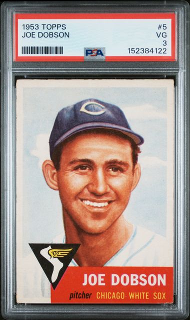 1953 Topps TOPPS #5 Joe Dobson front