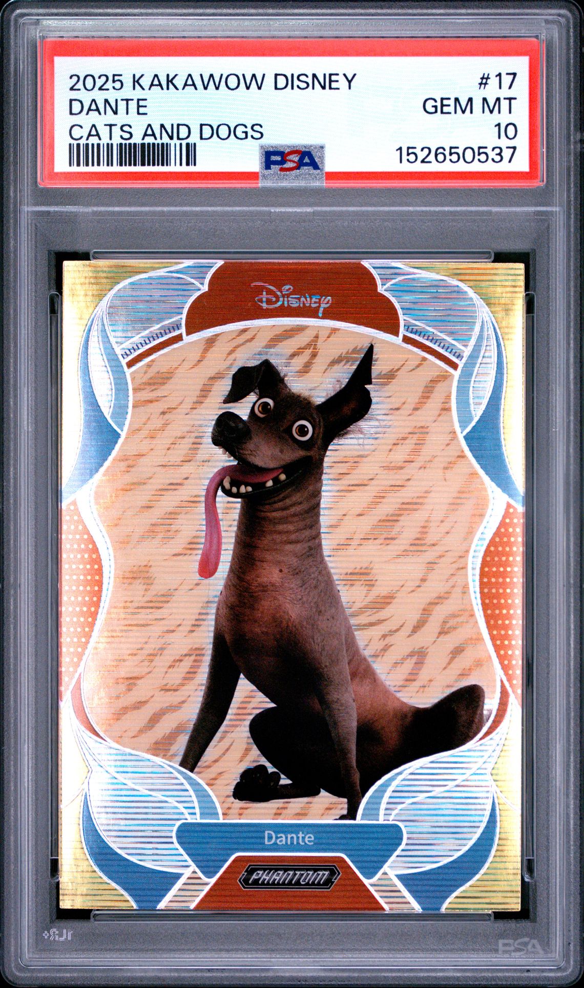 2025 KAKAWOW PHANTOM DISNEY CATS AND DOGS #17 Dante front