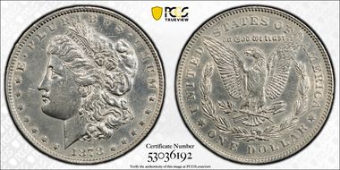 1878 7TF $1 Reverse of 1878 N1