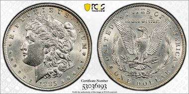 1885 $1 N1