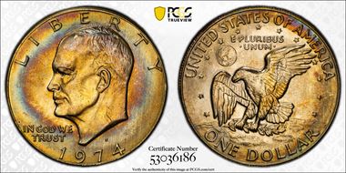 1974-D $1 MS66