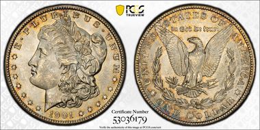 1901-S $1 MS65