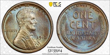 1912 1C MS66BN
