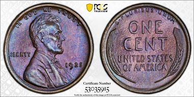1925 1C MS65BN
