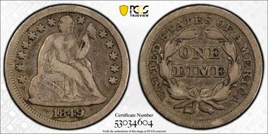 1849 10C F15