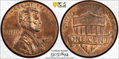 2014 1C Shield AU58BN