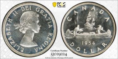 1954 S$1 PL67+