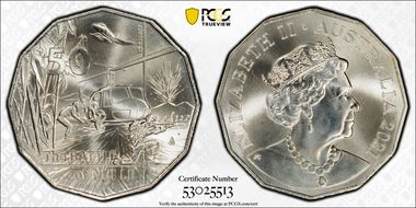 2021 50C Battle of Nui Le MS69