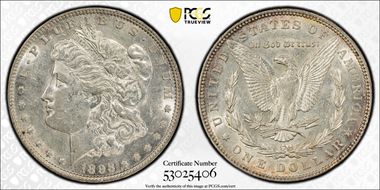 1893 $1 AU50