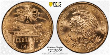1968-Mo 20C KM-440 MS66RD
