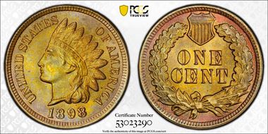 1898 1C MS65RB