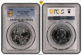 2026 50C Koala Joey CuNi MS69