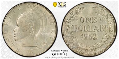 1962 $1 MS63