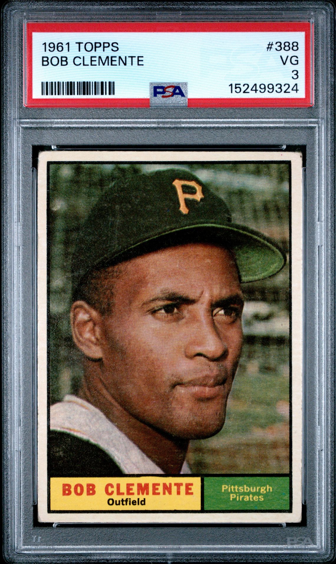 1961 Topps TOPPS #388 Bob Clemente front