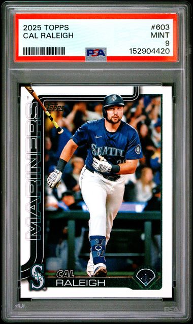 2025 Topps #603 Cal Raleigh front