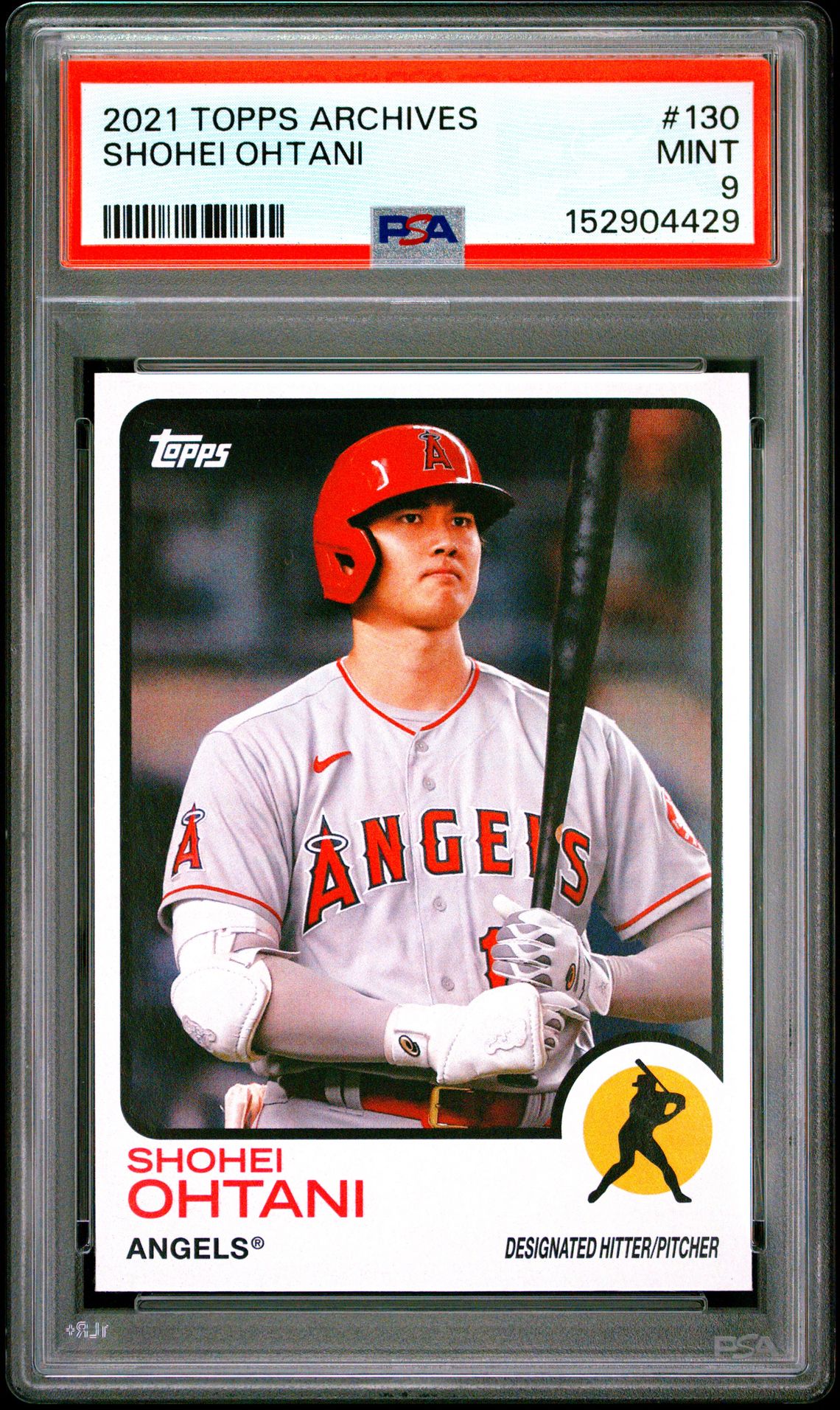 2021 Topps TOPPS ARCHIVES #130 Shohei Ohtani front