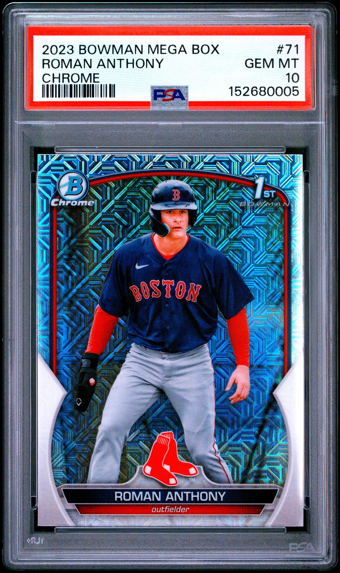 2023 Bowman BOWMAN MEGA BOX CHROME #71 Roman Anthony front