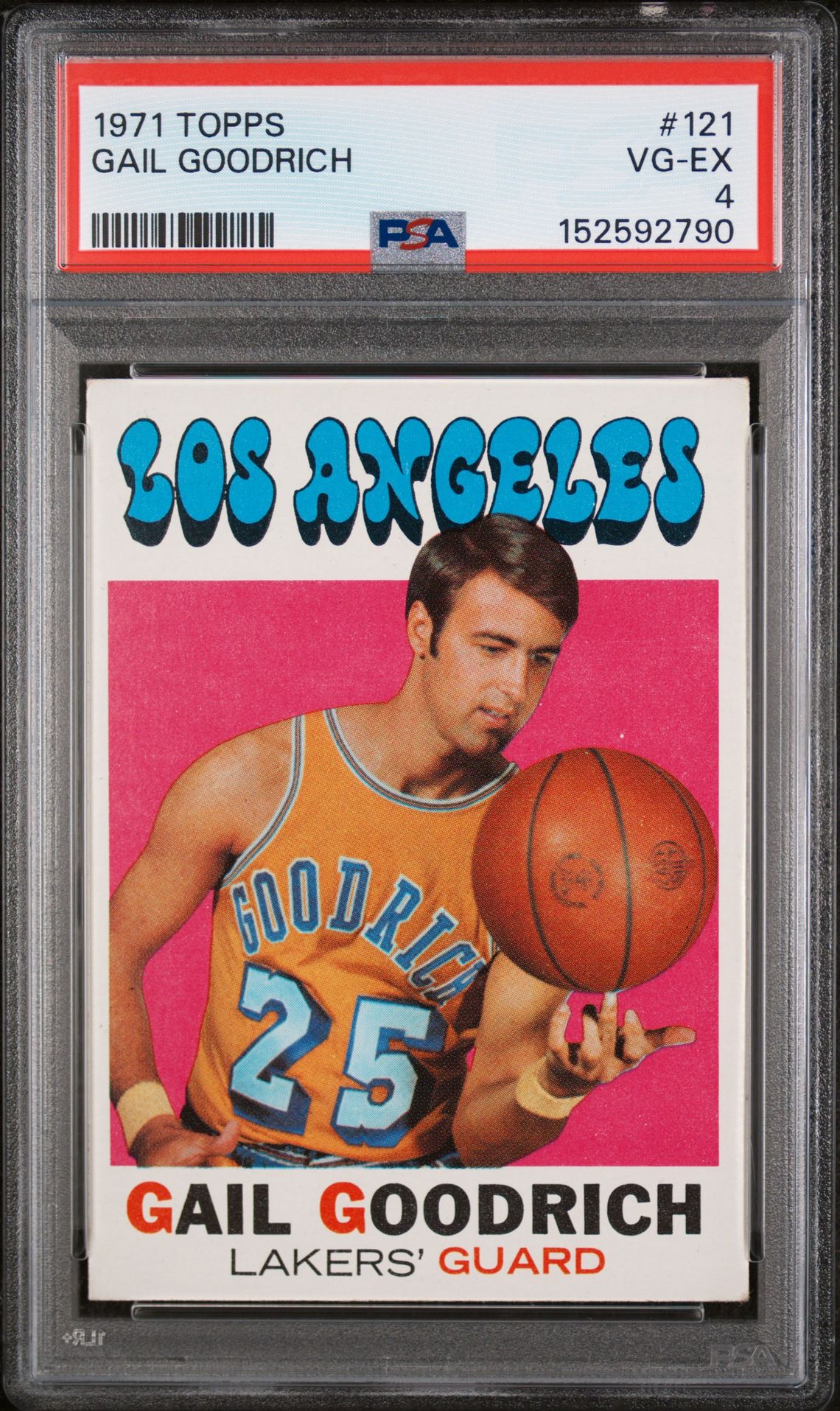 1971 Topps TOPPS #121 Gail Goodrich front