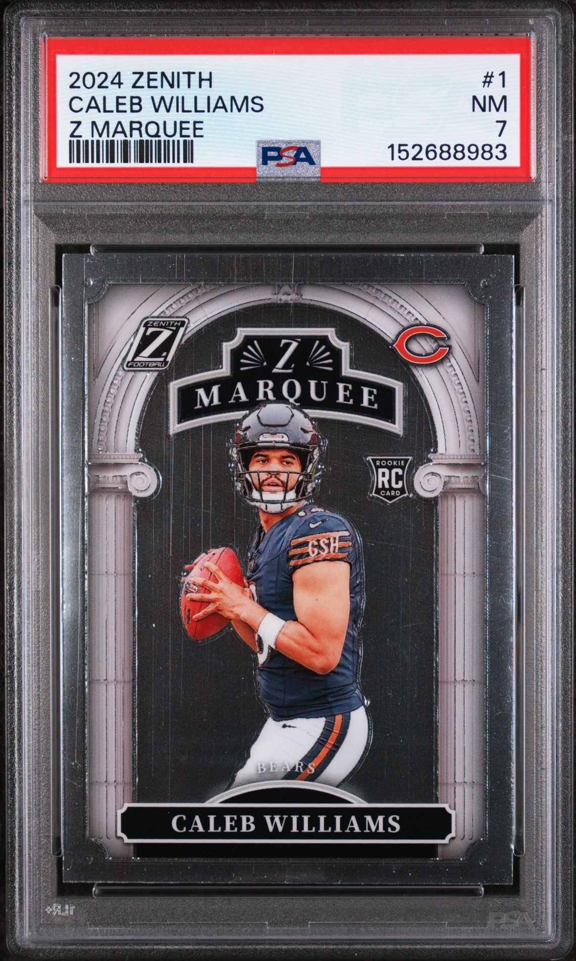 2024 Panini PANINI ZENITH Z MARQUEE #1 Caleb Williams front