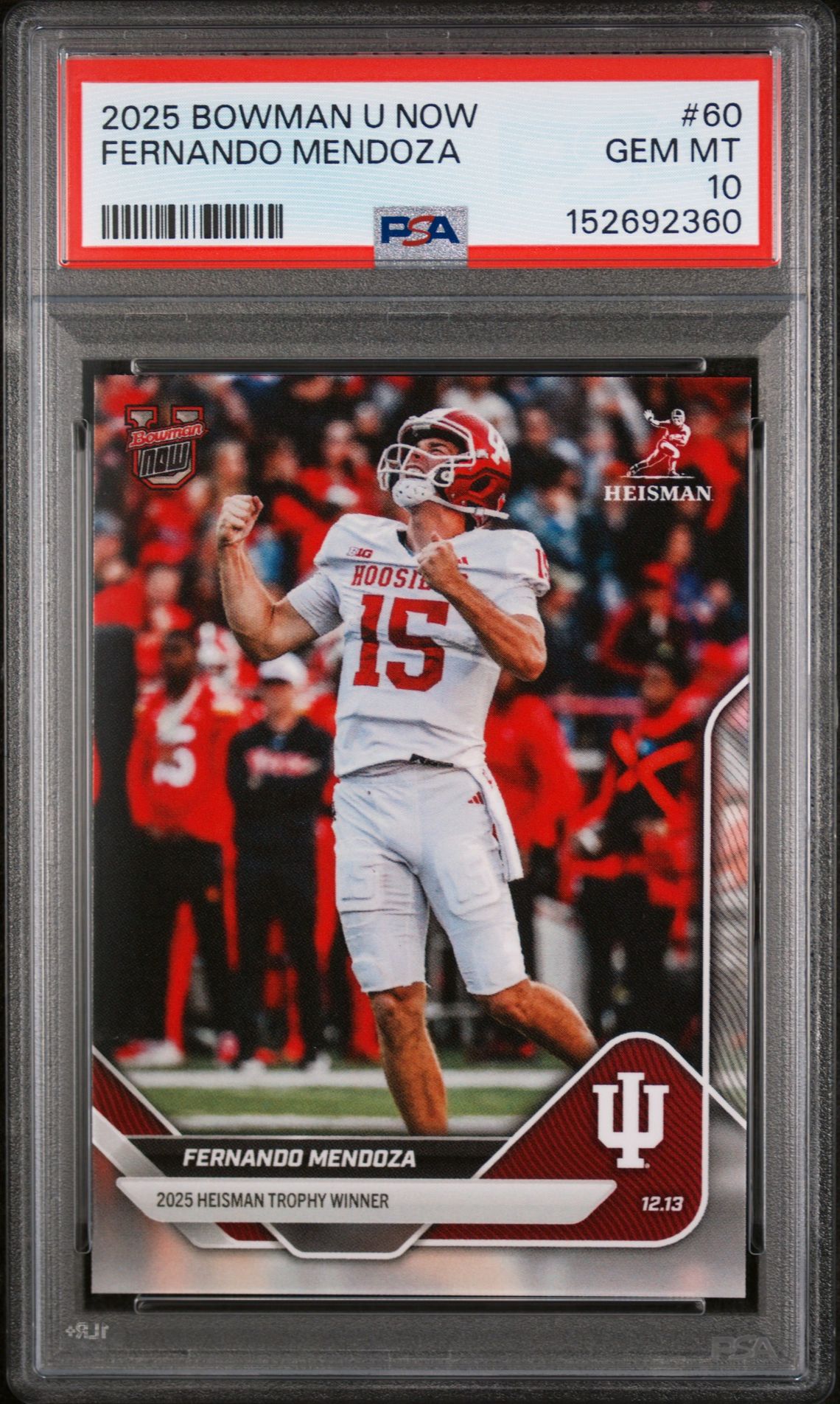 2025 Bowman Bowman U Now #60 Fernando Mendoza front