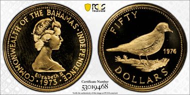1976 $50 Independence MS67