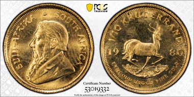1980 1/10 KR MS67
