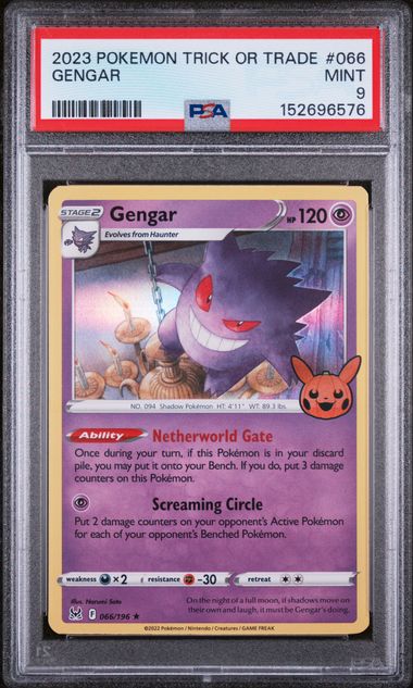 2023 Pokemon Holo #066 Gengar front