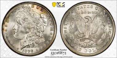 1898-O $1 MS65