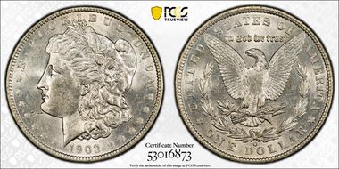 1903-O $1 AU58