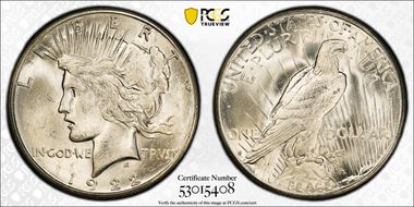 1922-S $1 MS64