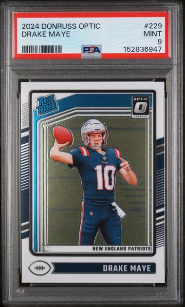 Panini Drake Maye front