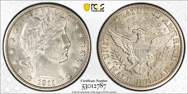 1911 50C AU58
