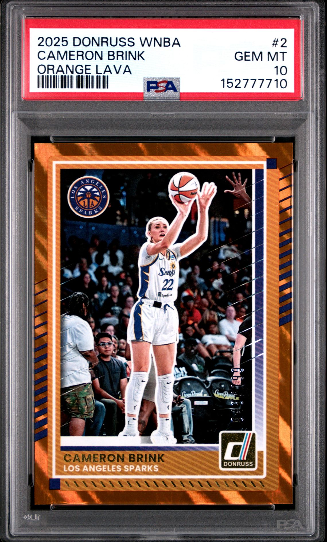 2025 Panini Panini Donruss Wnba #2 Cameron Brink front